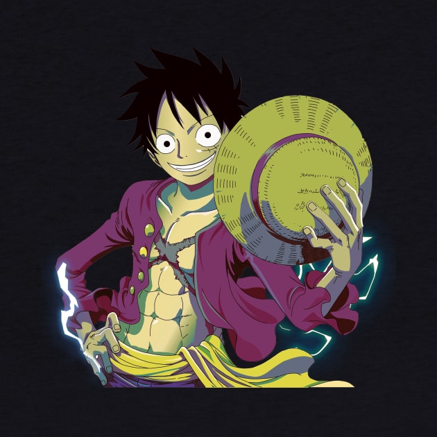 Luffy Strawhat Pirate by  Berbero